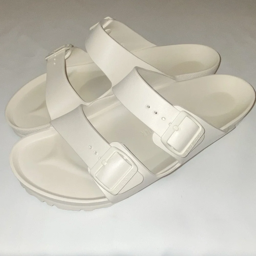 BIRKENSTOCK Arizona EVA Men Size 11 White Slipper Slide Flip Flop/Sandal285*New*